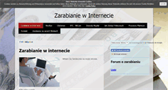 Desktop Screenshot of online-zarabiac.com
